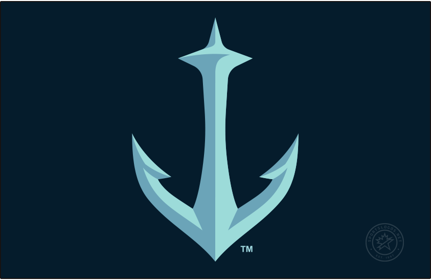 Seattle Kraken 2021-Pres Alternate Logo v2 iron on transfers for T-shirts